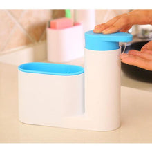 Load image into Gallery viewer, Multi-function Liquid Soap Dispenser Sink Soap Dispenser and Toothbrush Organizer